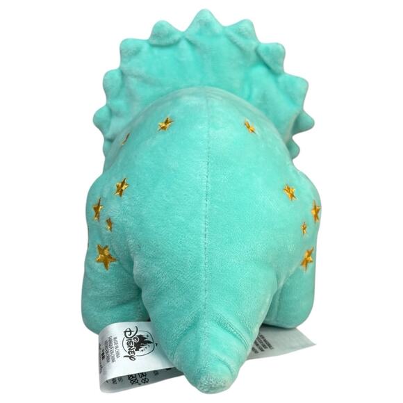 Disney Parks Animal Kingdom Dinoland Blue Triceratops Plush Small 11” Dinosaur - Picture 10 of 16